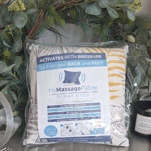 MyMassagePillow with Leaf Design